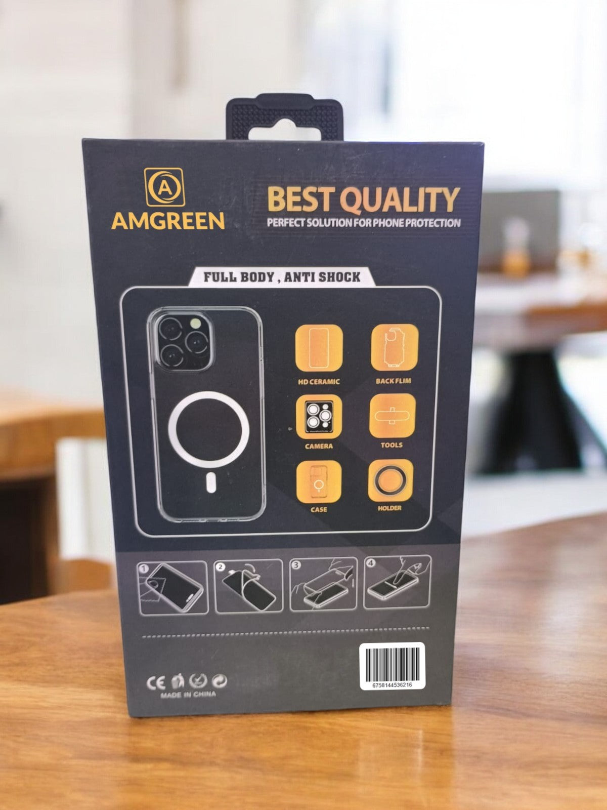 AMGREEN Integrated protection package 10 in 1 for iPhone 15 Pro Max