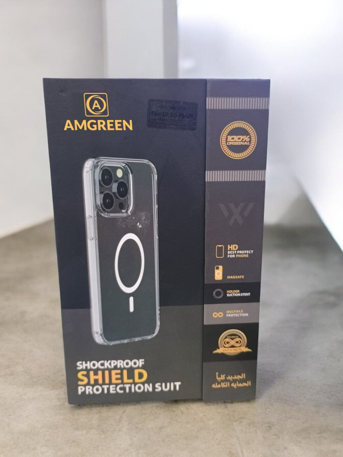 AMGREEN Integrated protection package 10 in 1 for iPhone 15 Pro Max