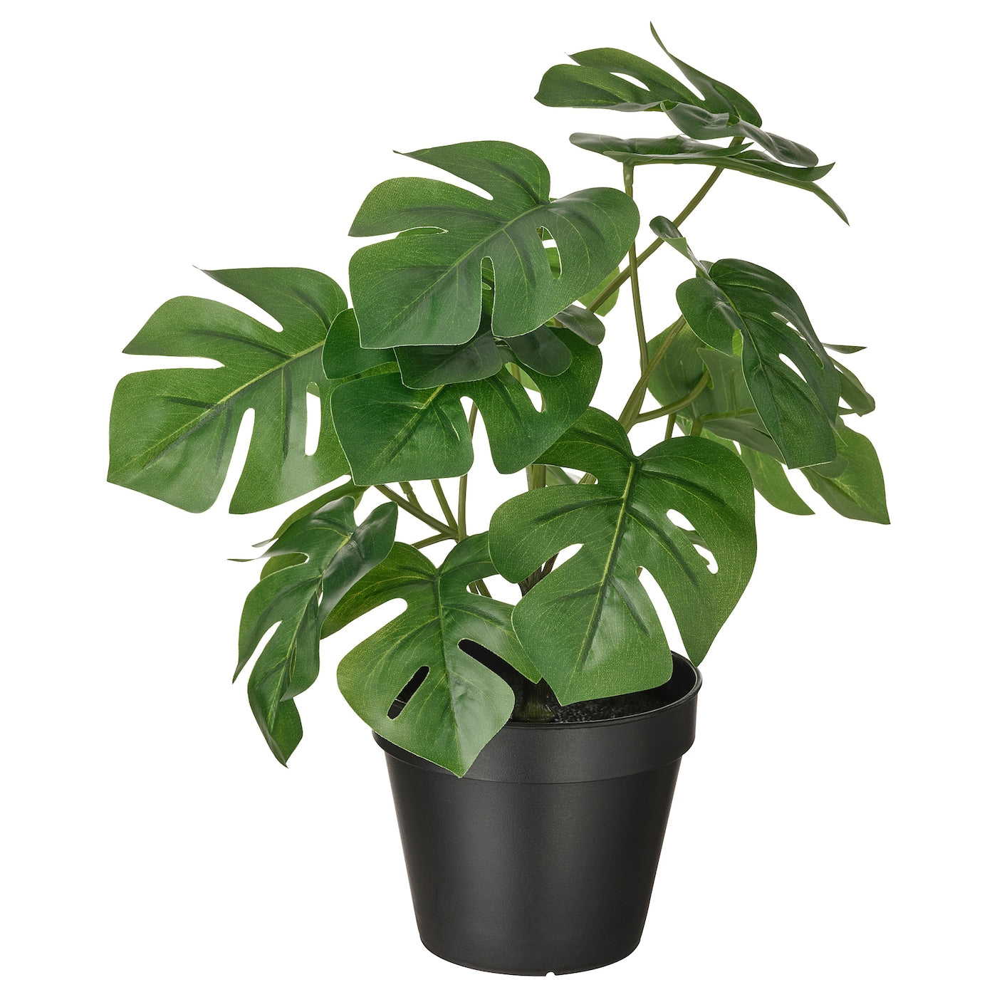 AMGREEN Artificial potted plant, in/outdoor Monstera, 12 cm